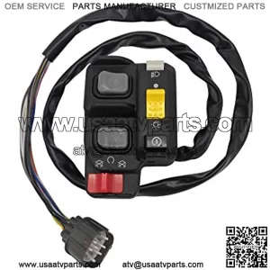 Handlebar Control Electric Shift Start Stop Headlight Switch for Honda ATV TRX350FE TRX350TE TRX400FA TRX400FGA TRX500FA TRX500FE TRX500FGA 35200-HN7-003