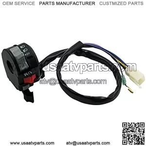 Left Handlebar ATV Switch Engine Start Run Off Headlight switch 5GH-83973-01-00 compatible for Yamaha Big Bear Kodiak compatible for Yamaha Big Bear YFM400