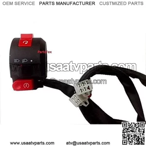 Kill Headlight Start Left handlebar Switch 125cc 110cc ATV 9 wires 2 plug