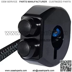 1" Aluminum Alloy Motorcycle Switches Handlebar Mount Switch Headlight Fog Light ON Off Start Kill Horn Lock Reset Button