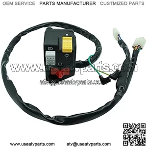 Left Handlebar Start Stop Kill Headlight Switch for Honda TRX400 EX Sportrax 2005 2006 2007 TRX450 ER 2006-2014 35200-HN1-A41