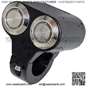 7/8" Motorcycle Handelbar Control Switches ON Off Switch with Blue Led Light