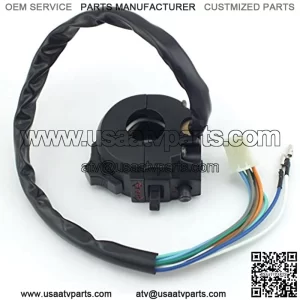 Control Turn Signal Horn Light Low High Beam Left Switch for Dirt Bike ATV Suzuki Yamaha Kawasaki Kymco Polaris Universal 520 450 530 500 wr wrf xr 600 650 dr drz 7/8inch Handlebars