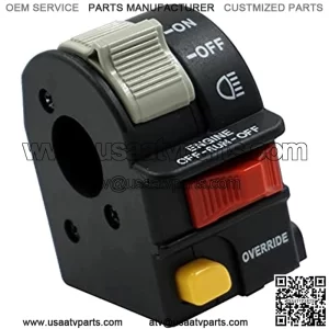 Left Handlebar Switch Assembly compatible for Polaris ATV Trail Blazer 250 2006 A06BA25CA 4011386