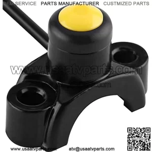 22mm Universal Motorcycle Engine Stop Start Kill Switch Button, Handlebar Engine Kill Switch Button for Pit Dirt Bike ATV Quad Model B(Model A)