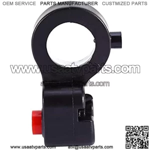 7/8" Universal Motorcycle Horn Switches Handlebar Brake Light Button Control for ATV Bikes