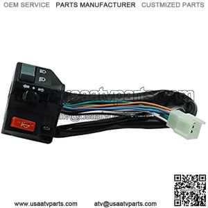 Universal Motorcycle Handlebar Control Switches Motocross ATV Off-Road Motorbike Switch Motorcycle Accessories (Color : Left)