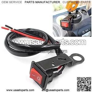 2pcs Motorcycle Switch ON/OFF Button Power Control ATV Moto Handle Switch Electric Bike Handlebar Switch Accident Light Switch