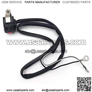 7/8" Kill Stop Handlebar Control Switch Horn Button Compatible With Quad ATV New [B073W181S1]