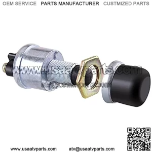 Weatherproof Engine Push Button Start Switch 12V Start Push Button Momentary Start Switch for Car Truck Boat RV ATV, 1 PCS