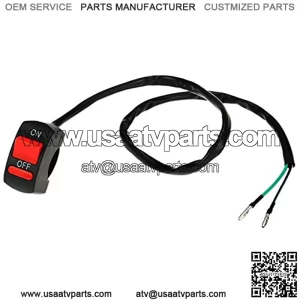 Universal Motorcycle ATV Bike Handlebar Light Switch ON Off Button