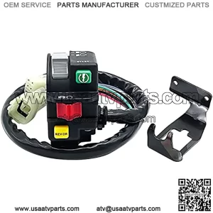 Left Handlebar Control Start Run Off Headlight Switch for Outlander 400 450 500 650 800 1000 Renegade 500 800 1000 (Standard Edition Only) 703500919