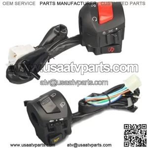 7/8" 22MM Motorcycle Handlebar Horn Turn Signal Lamp Control Switch Wonderful