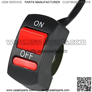 Universal Motorcycle Tuning Part Handle Switch Button for U5 U7 U2 LED Headlight Angel Eyes Spotlight Scooter Electrombile