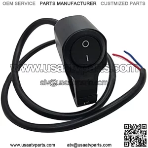 Motorcycle Handlebar Control Switch 1pc Motorcycle Waterproof Switches Scooter ATV Handlebar Turn Signal Headlight Electrical Switch ON Off for Motorcycle Handlebar