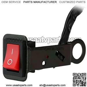 Universal Motorcycle Switch Electric Bike On/Off Power Control ATV Motorcycle Handlebar Switch button Light DIY Switch Bracket