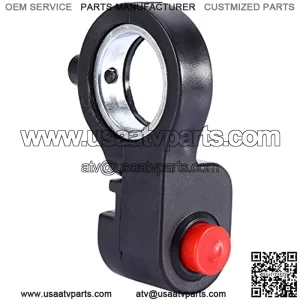 Motorcycle Handlebar Horn Switch, 7/8'in ATV Bike Horn Starter Kill Switch Control On Off Push Button Nice