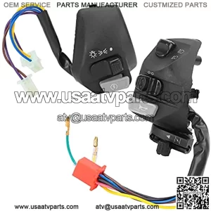 Handlebar Horn Switch, Handlebar Switch Waterproof Exquisite Stable for Car Light Modification for Modification for Switch Control