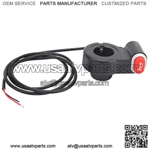 Universal 7/8inch 22mm Handlebar Switch Horn Button for Motorcycle Motorbike Quad