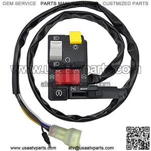 Handlebar Switch Start Kill Stop Headlight for Honda TRX400 FW Foreman 400 4x4 1995-2003 TRX450 FM FourTrax Foreman 400 S 1998-2004 35020-HM7-A00