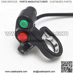 7/8" 22mm Handlebar Turn Signal Light & Horn Switch Button for Spotlight Scooter Electrombile Moped
