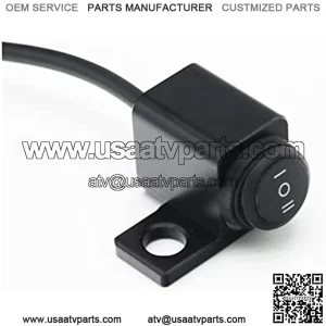 Motorcycle Switches ON Off ON Switch Handlebar Control Switch for Headlight High Low Beam Fog Light Screw Mount (Color : FZ2756-left Hole)