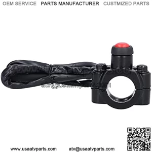 Engine Switch Aluminum Alloy 22mm Universal for ATV Motorcycles Scooters Quad