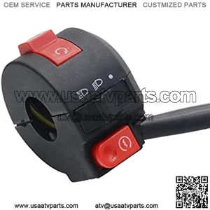 Universal 22MM Motorcycle Switches Turn Light Headlight Start Buttons ATV Motobike Handlebar Controller Switch