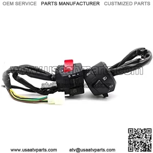 DC12V Multifunction 7/8" 22mm Motorcycle Control Switch Fit for Horn Turn Light