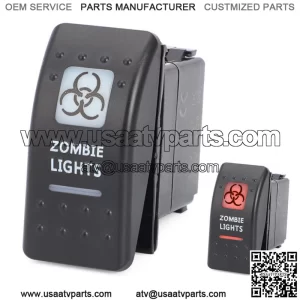 For Can Am Rocker Switch ZOMBIE LIGHTS Maverick X3 Commander Defender ALL Amber