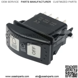 3 Pos Headlight Light Switch for 2017-2020 Can-Am Maverick X3 Defender Traxter