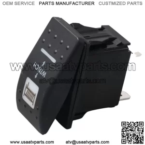 Brand New Winch Switch Lighted for CAN AM Mavericks X3 All-terrain Vehicle