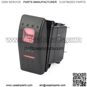 New Horn Switch Rocker For CAN-AM COMMANDER MAVERICK X3 DEFENDER Amber/Orange