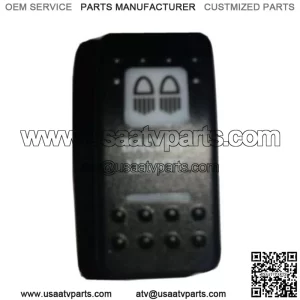 Backup Lights (RED) Can-Am Style Switch Maverick Commander X3