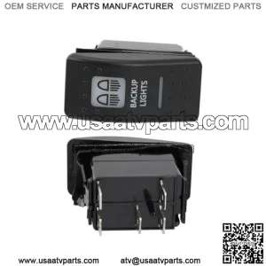 Backup Light Rocker Switch  Amber FOR Can Am Commander Defender Maverick X3 1000