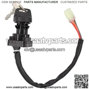 Ignition Switch w/Keys for Suzuki Ozark 250 LTF250 2x4 Quadrunner 500 LTF500F 4x4 Quadsport Z400 LTZ400 Quadsport Z250 LTZ250 Quadmaster 500 LTA500F