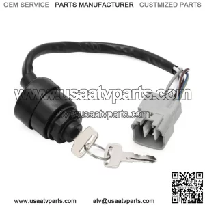 Ignition Key Switch Fits Kawasaki KAF1000 Mule PRO DX / DXT 2016-2017 2018 2019 (For: More than one vehicle)