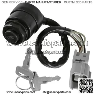 Ignition Switch w/ 2 Keys For Kawasaki Mule Pro Series Replaces 27005-0643 (For: More than one vehicle)
