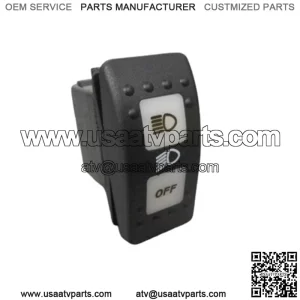Can-Am Defender Maverick Trail Sport Light Switch OEM ROCKER HIGH LOW OFF 3 POS