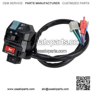 1pc Left Handlebar Switch Assy 30114 Fit For Linhai 260cc 300cc LH260 LH300 ATV