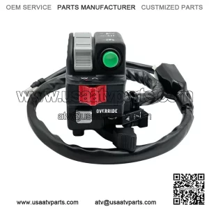 Left Handlebar Switch Start Stop Headlight for Kawasaki Prairie 300 360 400 KVF