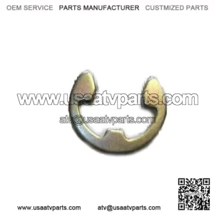 OEM Yamaha Brake Pedal Circlip, Clip for Banshee, Warrior, 350, 660 (For: Yamaha 660R)