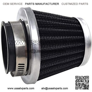 Black 42mm Warehouse Performance Air Filter Pod / 150cc-250cc Motorcycle Scooter ATV Dirt Bike(1pc