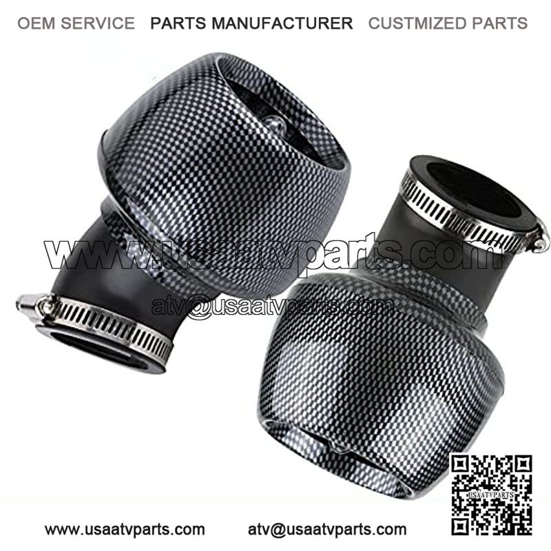 Carbon Fiber Universal Air Filter Cleaner for 150cc-250cc Motorcycle Scooter ATV Dirt Bike(42MM),5% coupon applied at checkout,with coupon - Image 4