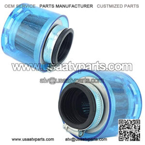 2pc 38mm 39mm 40mm Air Filter Cleaner Splash Proof Plastic Cover fits Motorcycle ATV Scooter Quad Go Kart Moped Pit Dirt Bike 50cc 90cc 110cc 125cc 140cc 150cc GY6 PZ22 PZ25 PZ26 PZ27