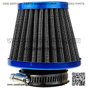 35mm Air Filter for Motovox MVX70 MVX70CC MVX110 Mini Dirt Bike 50cc 70cc 80cc 90cc 110cc 125cc Taotao Sunl Baja Roketa Honda CRF ATV Dune Four Wheeler Quad Dirt Pit Bike Blue Parts