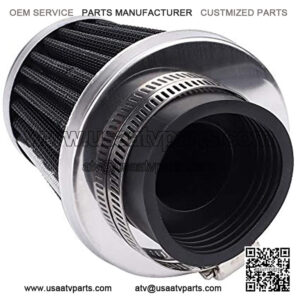 44mm Air Filter ID 1.73" for GY6 150cc Dirt Pit Bike Quad 4 Wheeler Go Kart Buggy Scooter Moped ATV Motorcycle - 2 of Pack