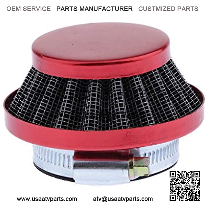44mm Air Filter & Velocity Stack Kit For Dirt Bike ATV Go Kart Mini Bike Scooter