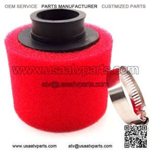 Red 38mm Foam Air Filter for CRF50 XR50 Mini Motocross Motorcycle ATV Pit Dirt Bike