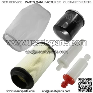In Line Fuel Oil Air Filter Breather Kit For Polaris Sportsman X2 500 2006-2009